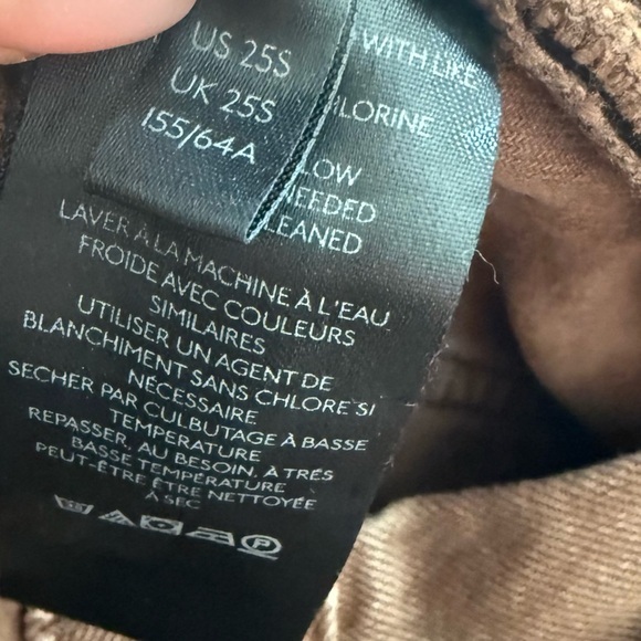 Free People Makai Ripped Jean Shorts in Washed Chocolate- 25 - Picture 7 of 8